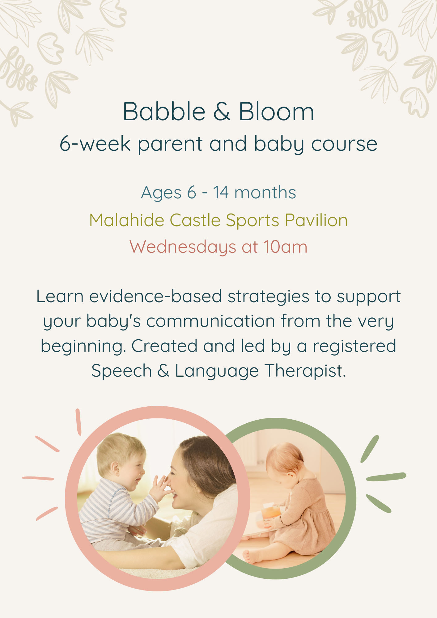 Babble Brush Posts Flyer A4