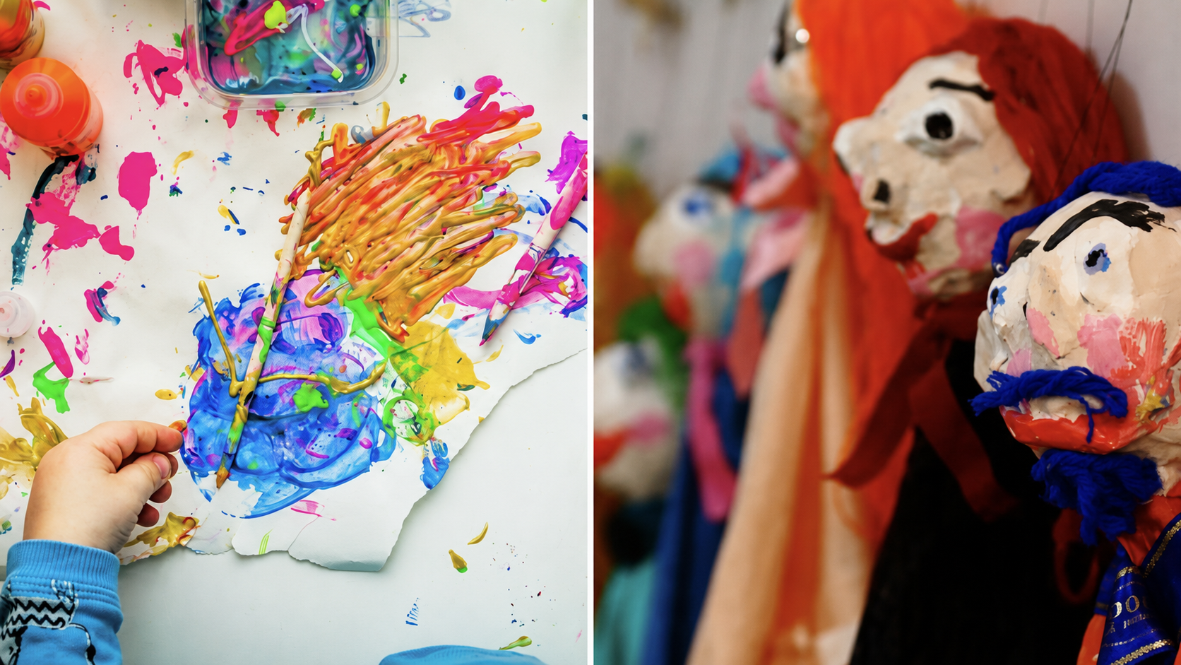 Childrens Art and Puppetry Activities