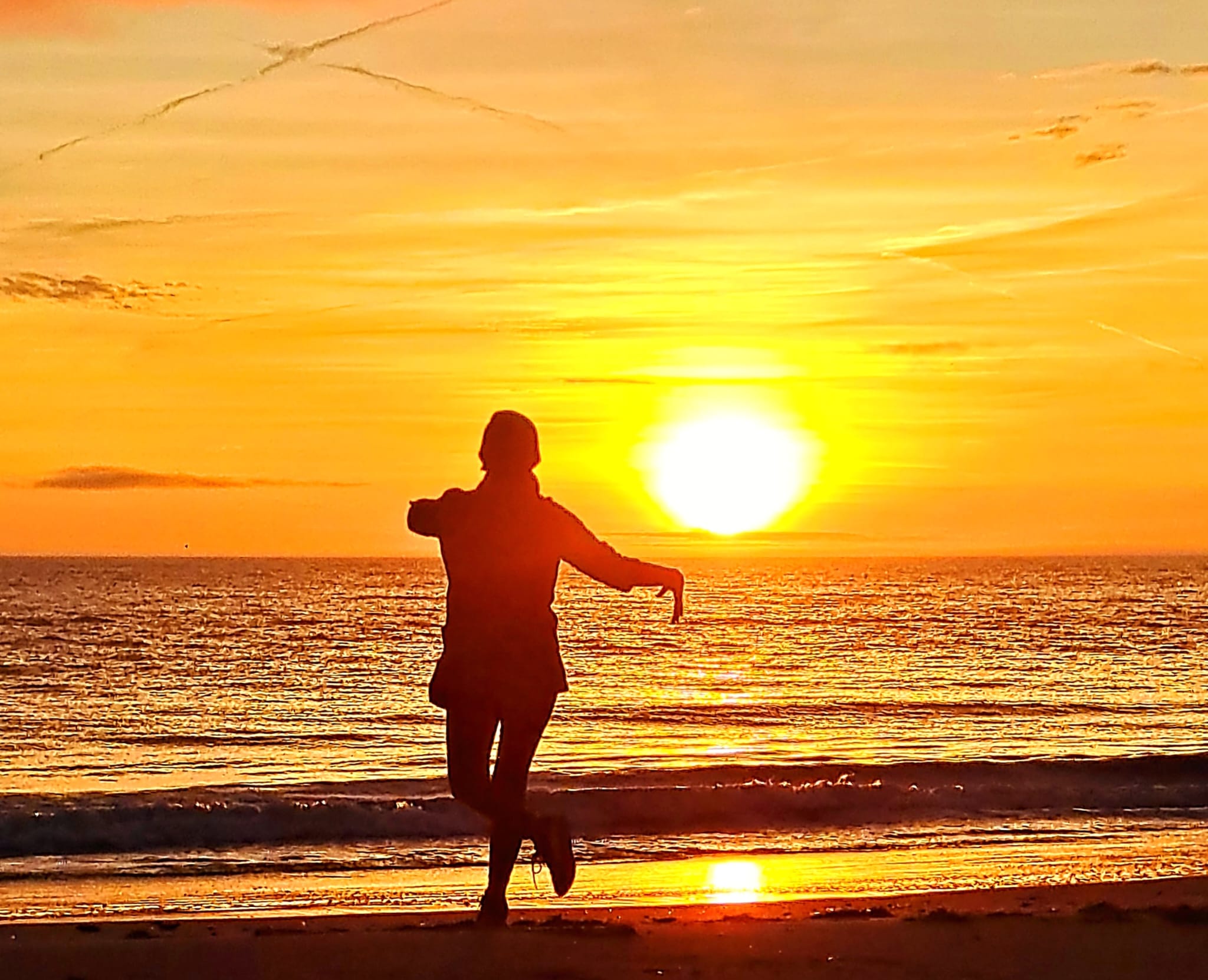 Tai chi at sunrise