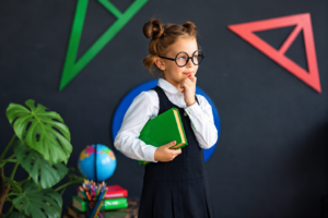 Children starting a new school term and getting ready for new classes and activities in Ireland