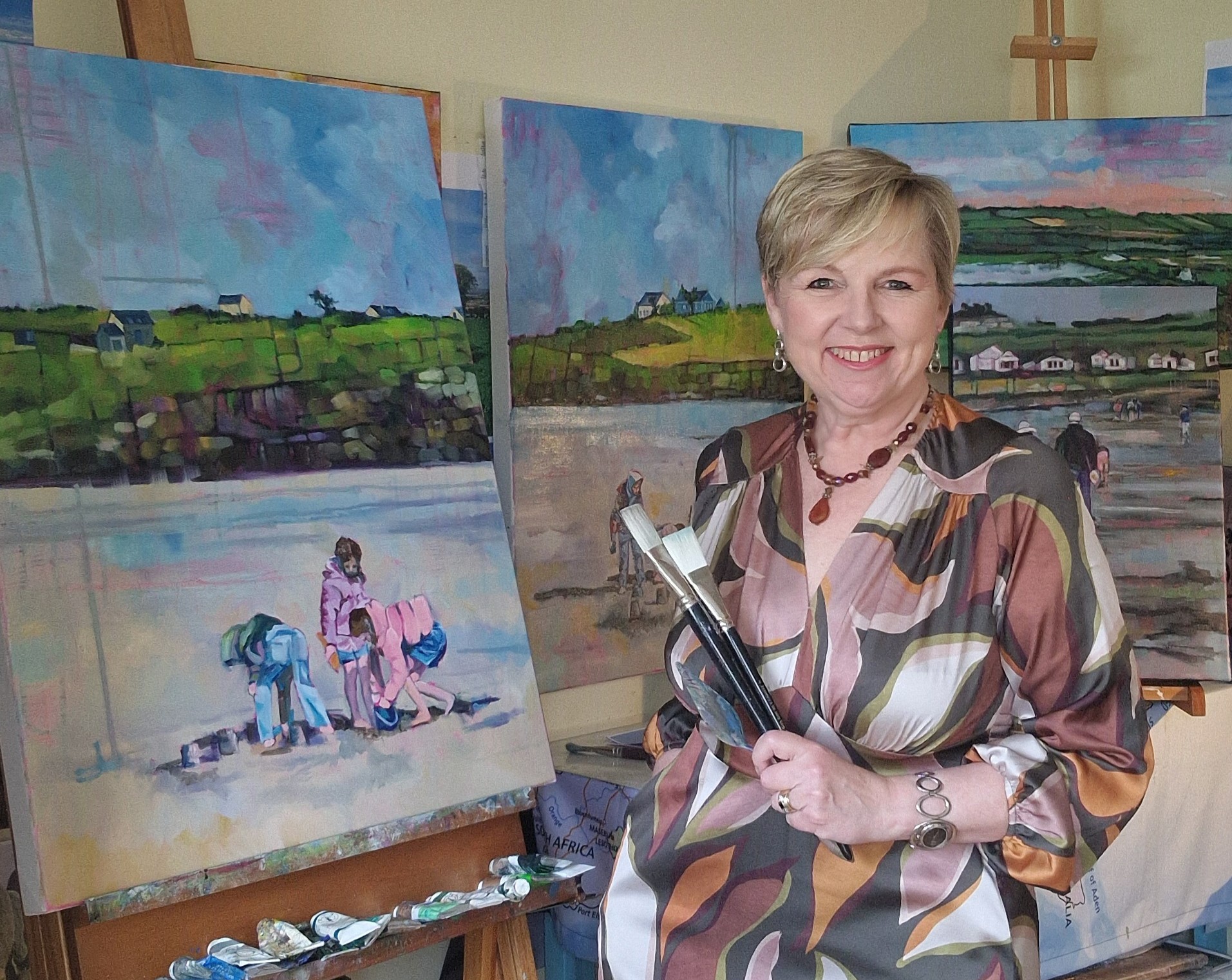 Emma Jacobs in Studio